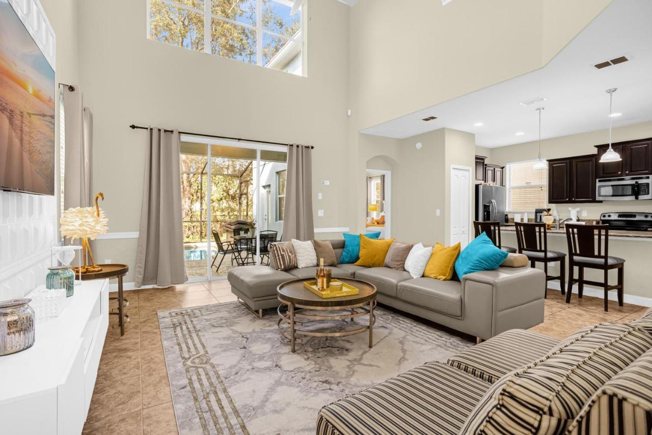 Light Yellow Home Lift Your Mood Near Disney 5Beds Kissimmee Luaran gambar
