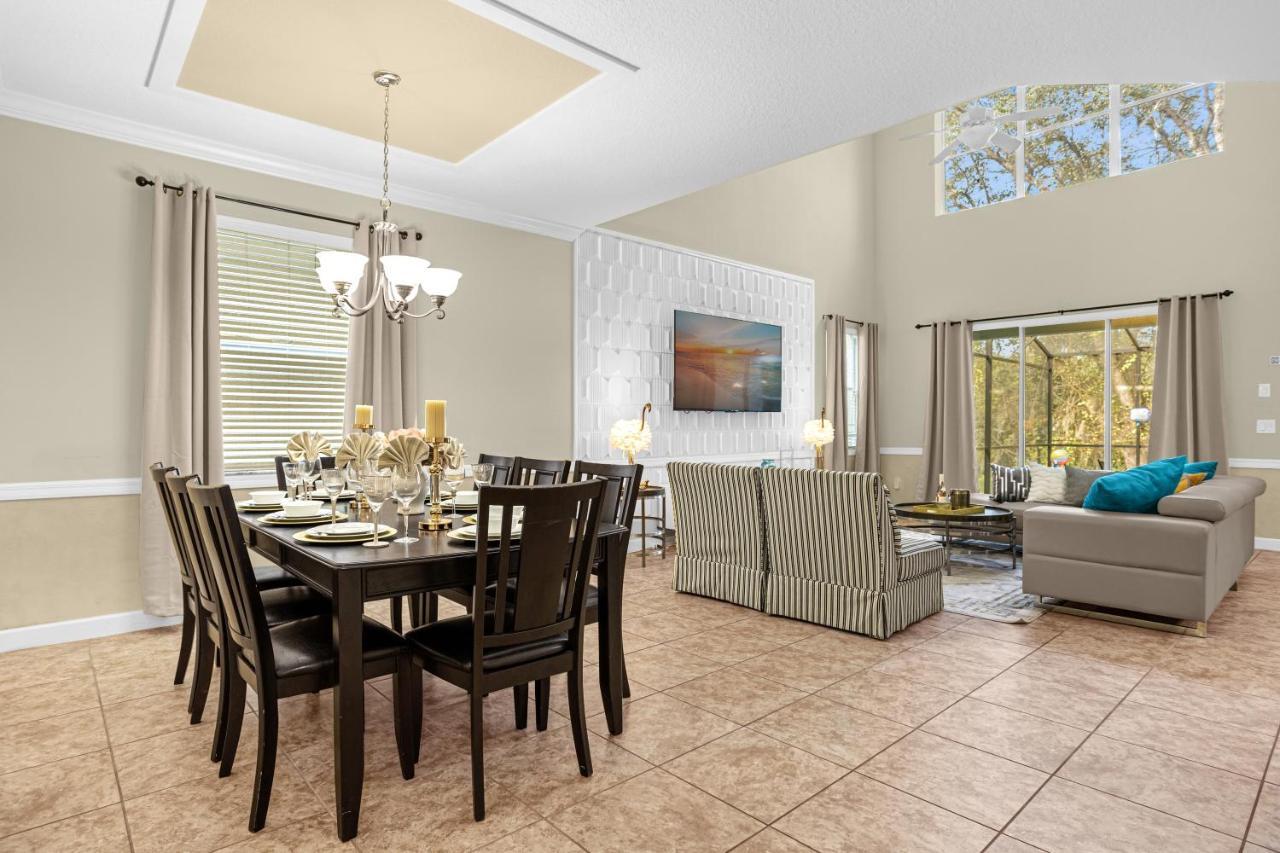Light Yellow Home Lift Your Mood Near Disney 5Beds Kissimmee Luaran gambar